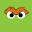 Oscar the Grouch Stickers 1.7