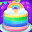 Rainbow Pastel Cake