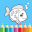 Fish Coloring Book: Color & Draw Sea Animals 1.0