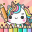 Kawaii Unicorn: Coloring World