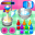 Cooking colorful cupcakes game