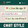 Chat Style for whatsapp :Fonts