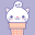 Kitty Cones Animated Stickers 1.2